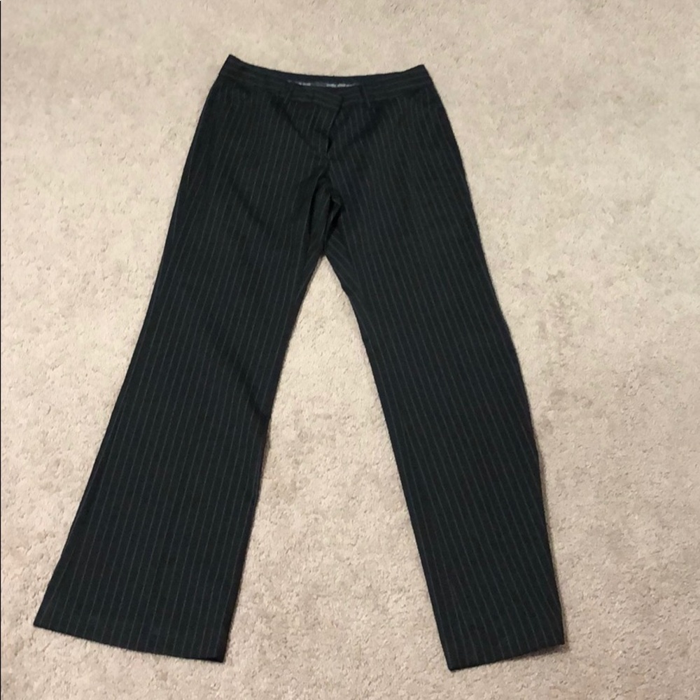 Express design studio black pinstripe pants